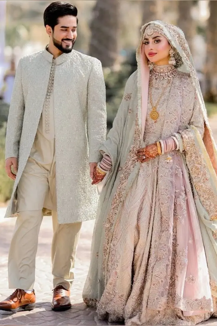 Muslim wedding dress in Kerala