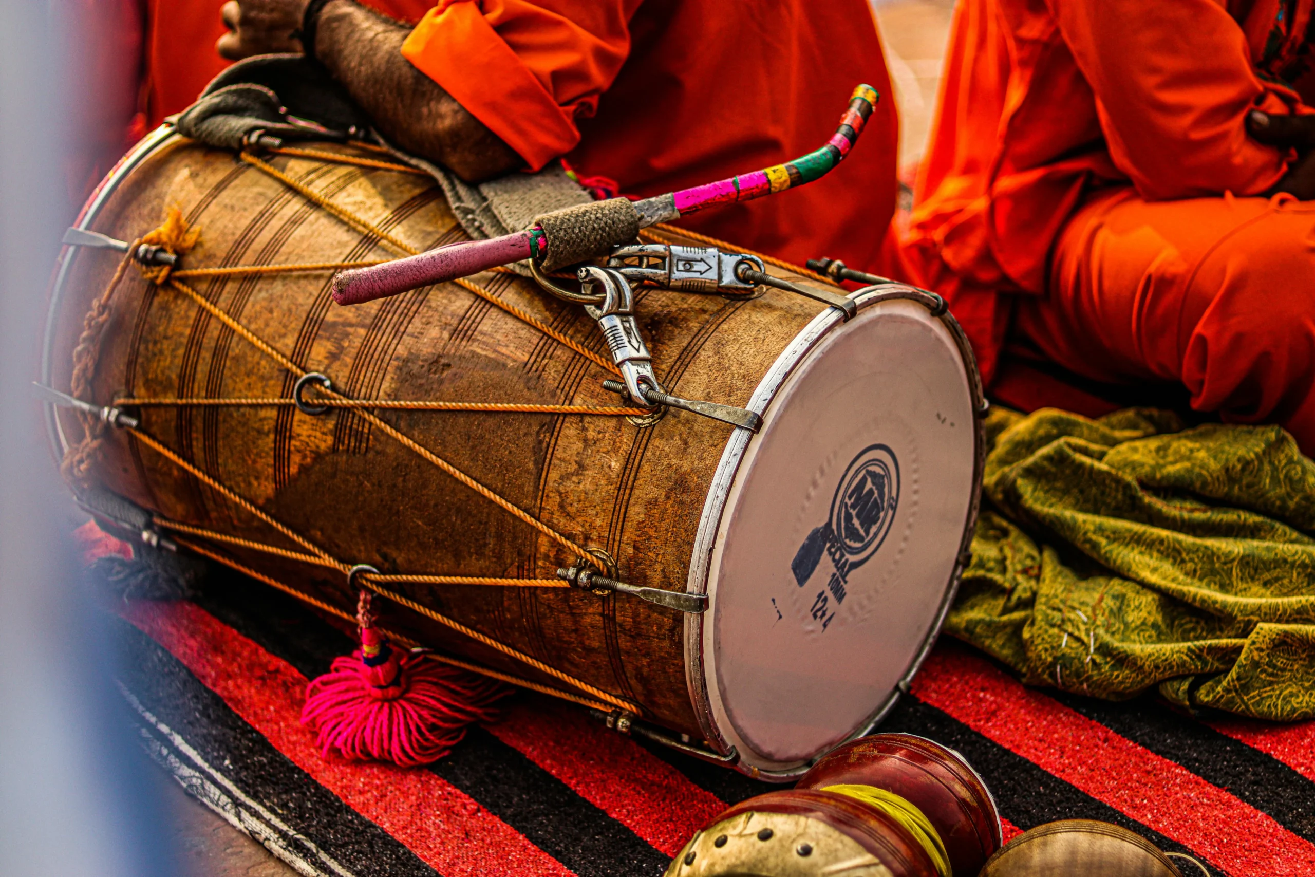 wedding entry ideas : Traditional Procession with Dhol and Band