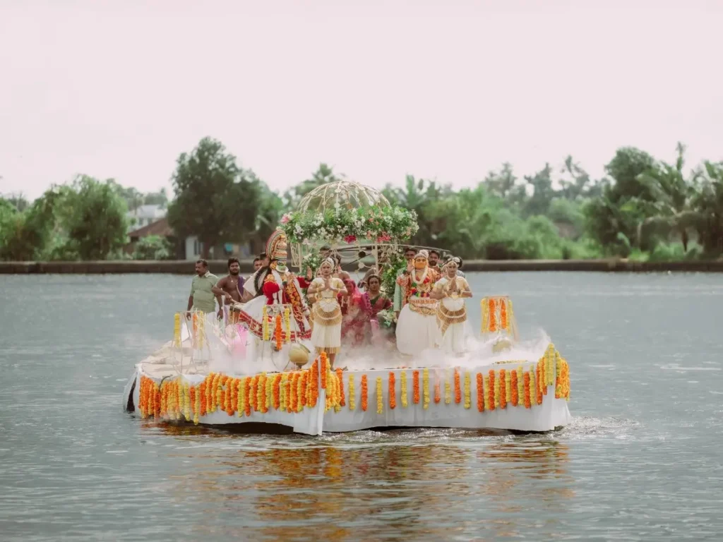 For Beach Destination wedding in Kerala