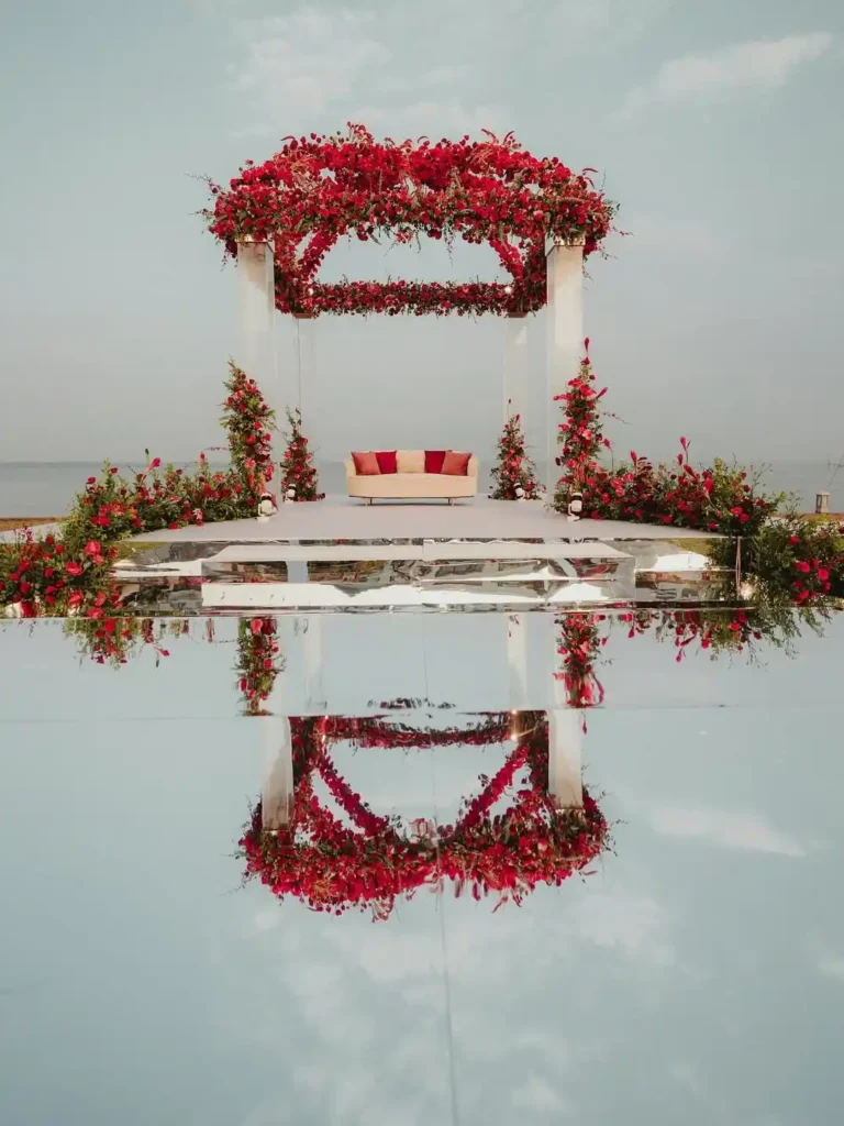 For Beach Destination wedding in Kerala