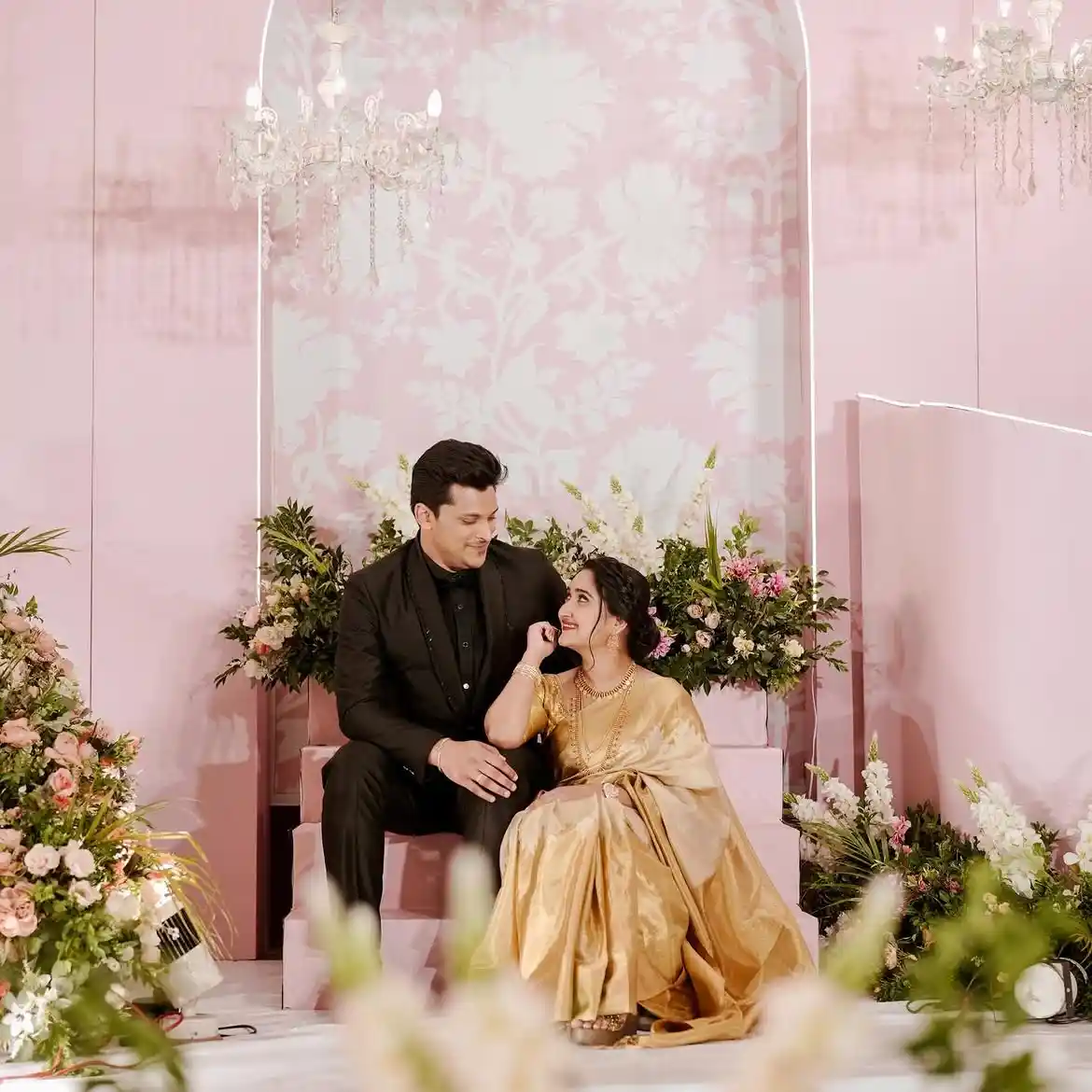 Christian Wedding with North Indian Touch