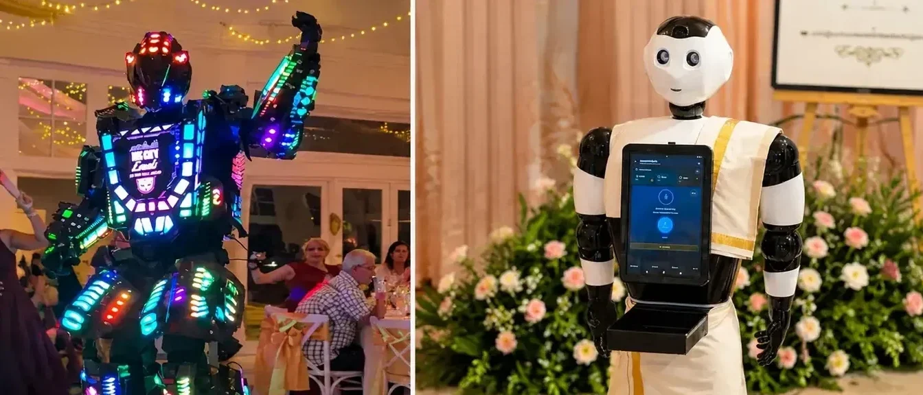 AI and robotics in weddings