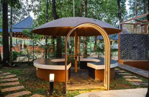 Kadavu villas in Edathiruthy, Thriprayar, Thrissur outdoor for wedding