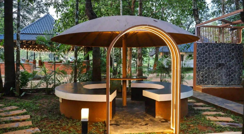 Kadavu villas in Edathiruthy, Thriprayar, Thrissur outdoor for wedding