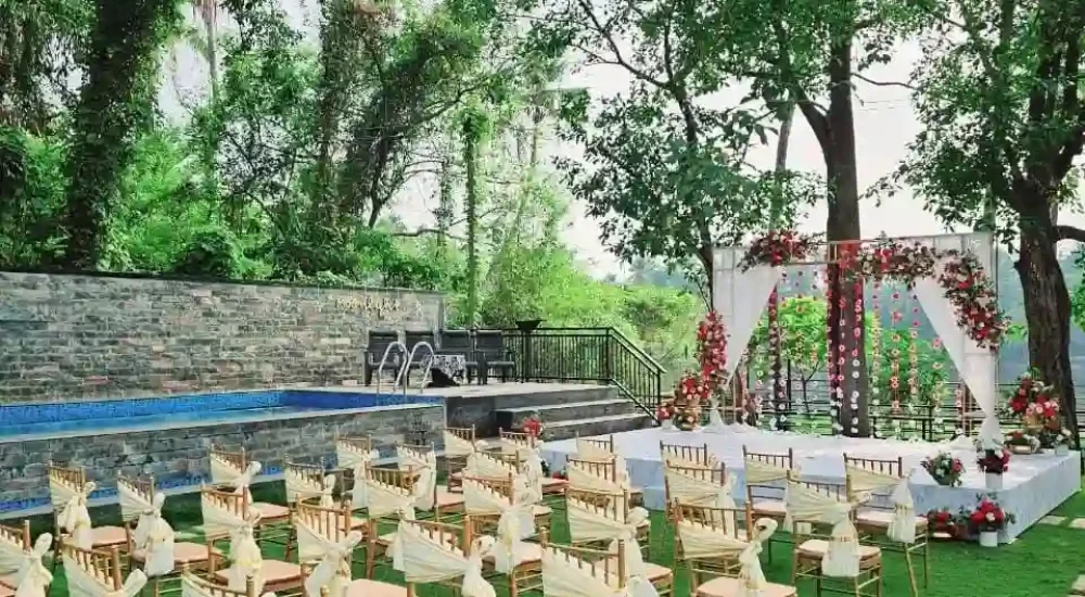 Moonlight Villa in Triprayar, Thrissur outdoor for wedding
