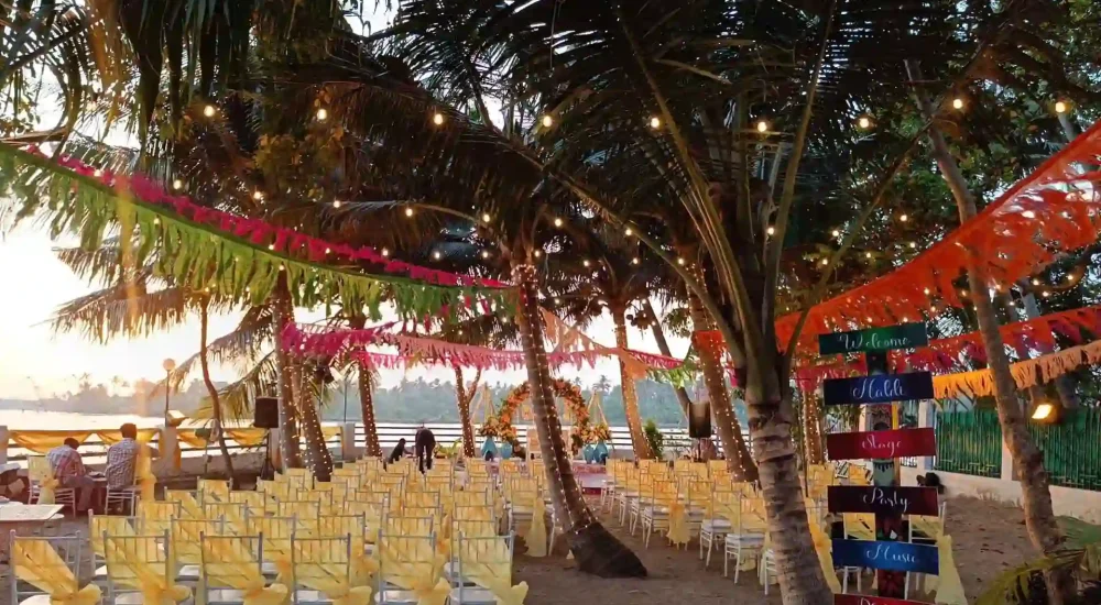 Nihara Resort & Spa, Kadamakudy Island, Kochi outdoor for wedding