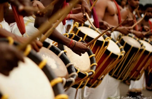 Chenda melam in Kerala
