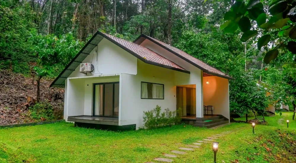 Spacious outdoor lawn at Ambient Xperience Kodakkara Thrissur for weddings and receptions