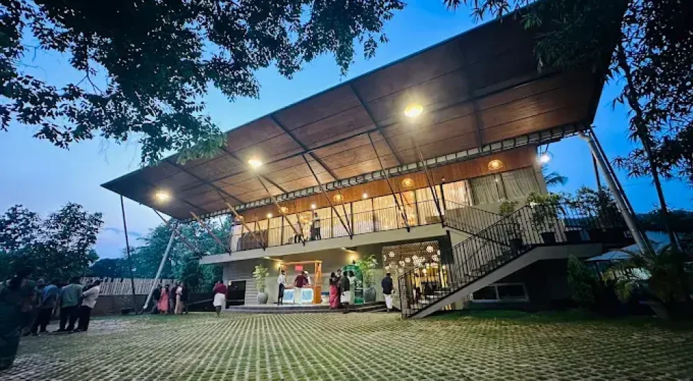 Bougainvillea Heritage – Elegant Wedding & Event Venue in Palakkad-outdoor wedding