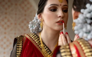 Bridal Makeup of Women for Destination wedding