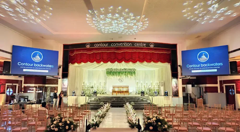 Contour Backwaters Hotel Resort in Changanassery, Kottayam For Wedding