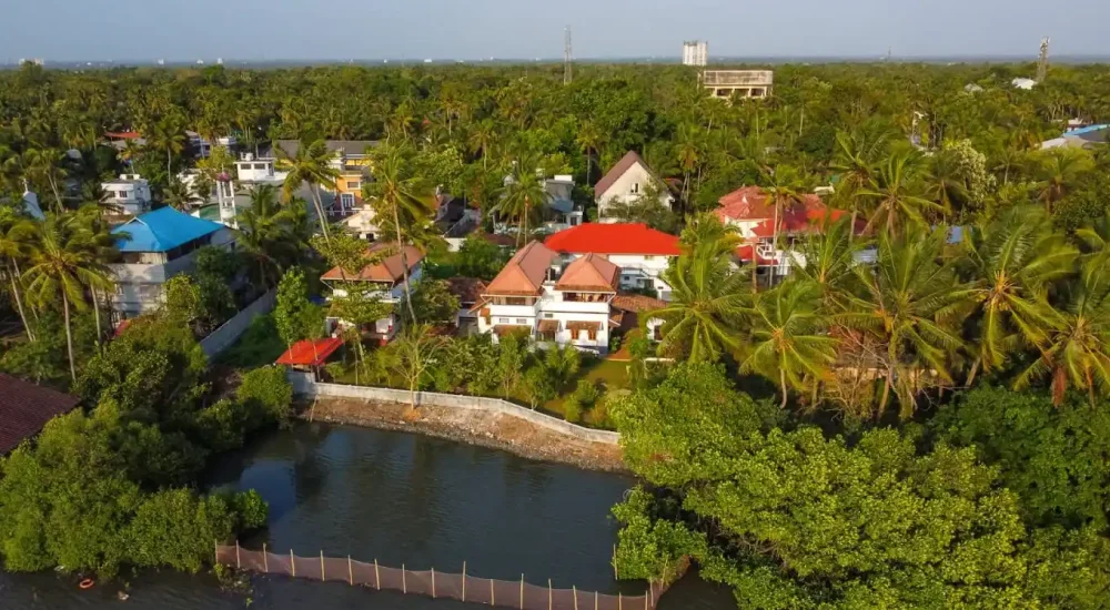 The River House in Panangad Kochi outdoor for wedding