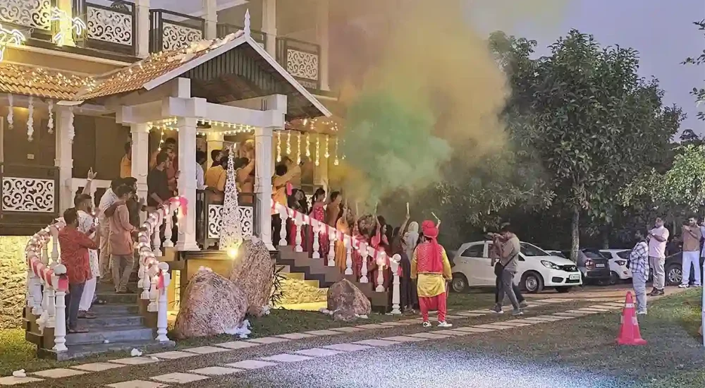 Johns Village in Mulanthuruthy, Kochi for wedding