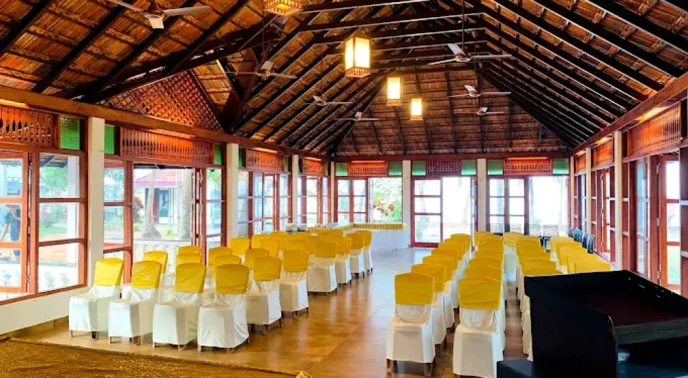 Kallanchery Retreat in Kumbalangi, Kochi for wedding