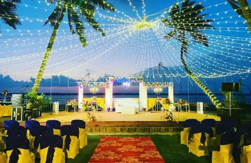 Kallanchery Retreat in Kumbalangi, Kochi for wedding
