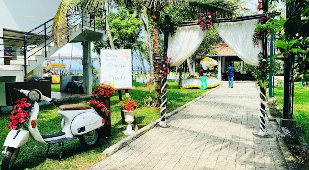 Kallanchery Retreat in Kumbalangi, Kochi for wedding