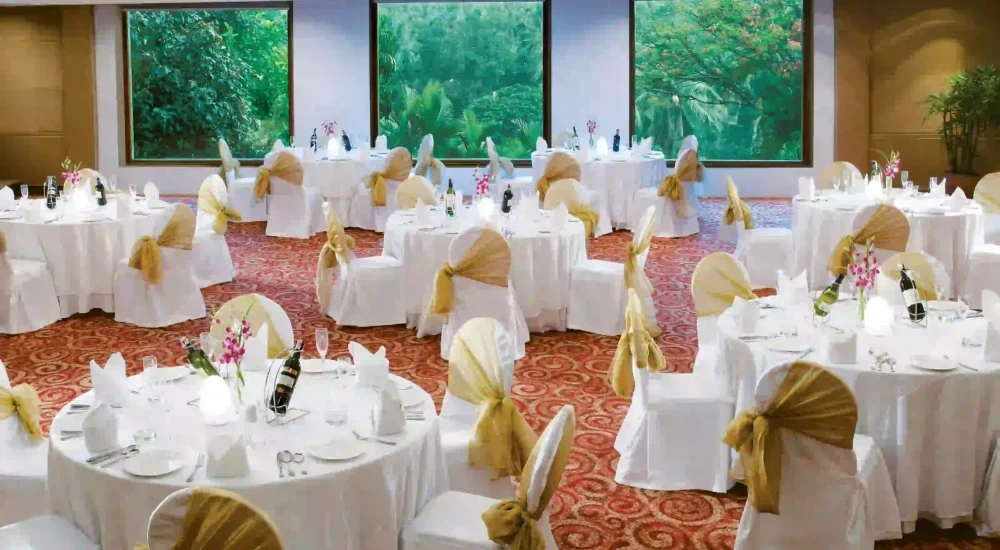 Taj GreeTaj Green Cove Resort and Spa for destination wedding outdoor