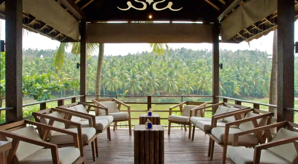 Taj GreeTaj Green Cove Resort and Spa for destination wedding outdoor