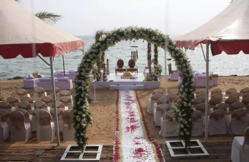 Taj GreeTaj Green Cove Resort and Spa for destination wedding outdoor