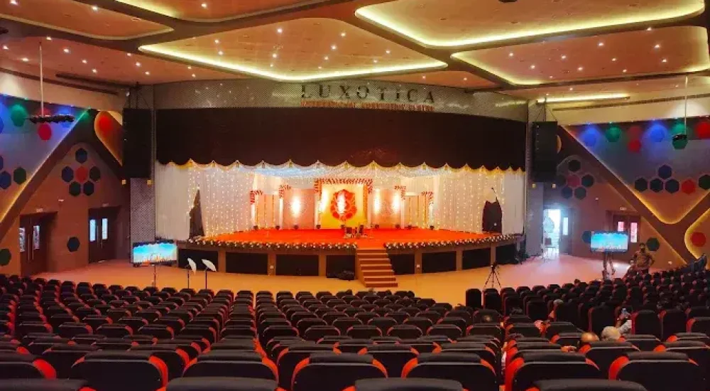 Luxotica International Convention Center Kannur outdoor for weddingLuxotica International Convention Center Kannur outdoor for wedding