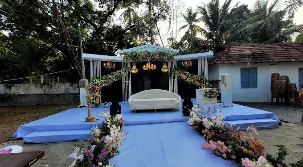 PPR Courtyard in Guruvayur, Thrissur for Wedding