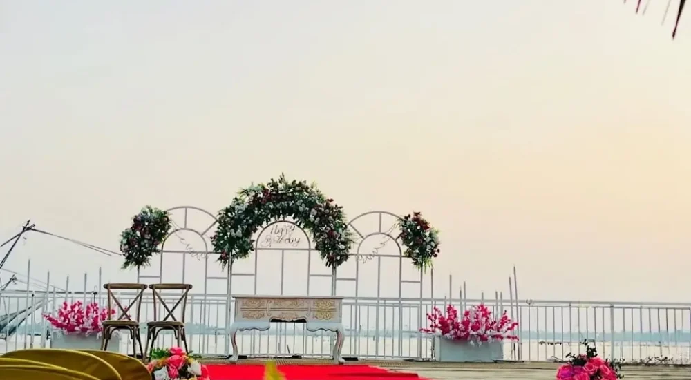 Parudeesa Kumbalangi in Kochi outdoor wedding