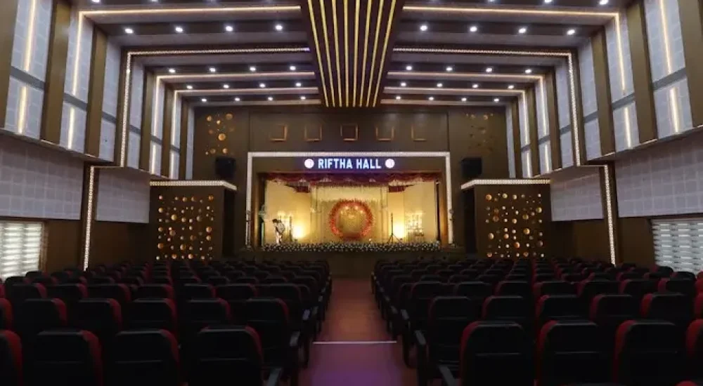 Riftha Hall Kannur for wedding