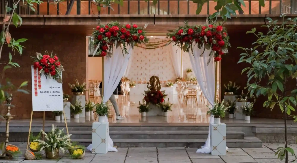 Silvercloud Private Resort in Parappur,Thrissur for wedding