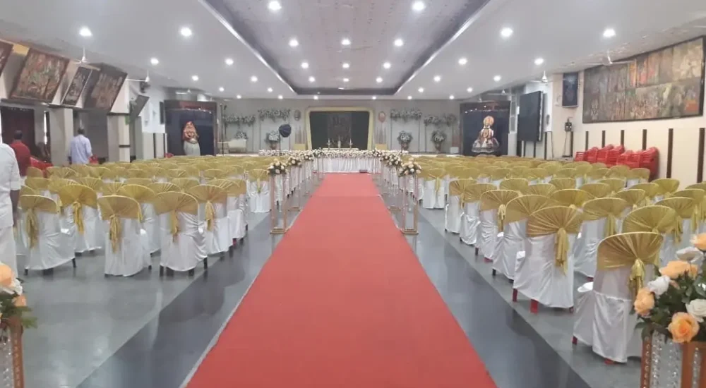 Sree Parvathy Mandapam AC Hall Auditorium in Chandranagar Colony, Palakkad for wedding