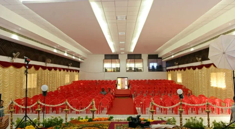 Sreeragam Auditorium, Thiruvananthapuram for indoor wedding