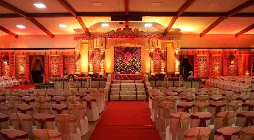 Sreeragam Auditorium, Thiruvananthapuram for indoor wedding