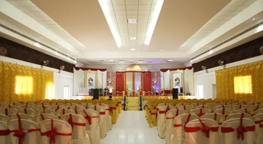 Sreeragam Auditorium, Thiruvananthapuram for indoor wedding