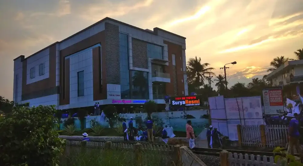 Surya Resmi Convention center outdoor for wedding