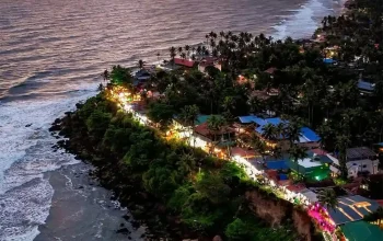 Varkkala Beach wedding destination in Kerala