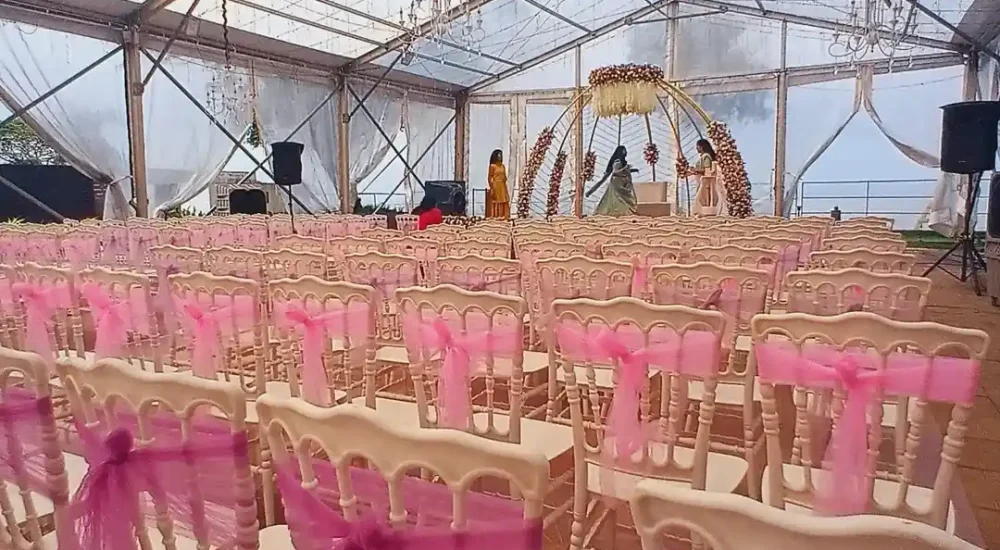 Wasava Cliff house in Burnacherry, Kannur For outdoor Wedding