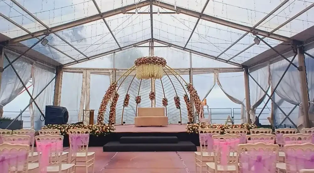 Wasava Cliff house in Burnacherry, Kannur For outdoor Wedding