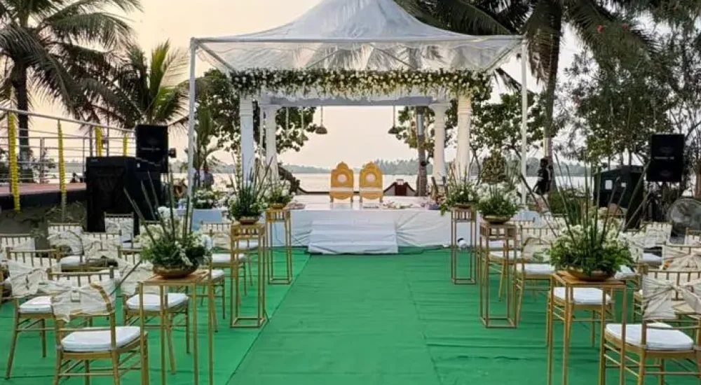 Regent Lake Village in Dalavapuram, Neendakara, Kollam outdoor for wedding