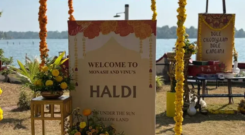 Regent Lake Village in Dalavapuram, Neendakara, Kollam outdoor for wedding