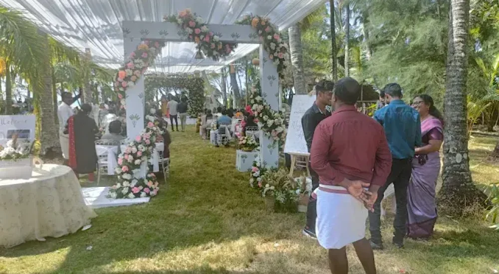 Yantra Ayurvedic Beach Resort outdoor in Nattika, Thrissur for beach wedding