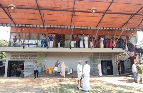 Bougainvillea Heritage – Elegant Wedding & Event Venue in Palakkad-outdoor wedding