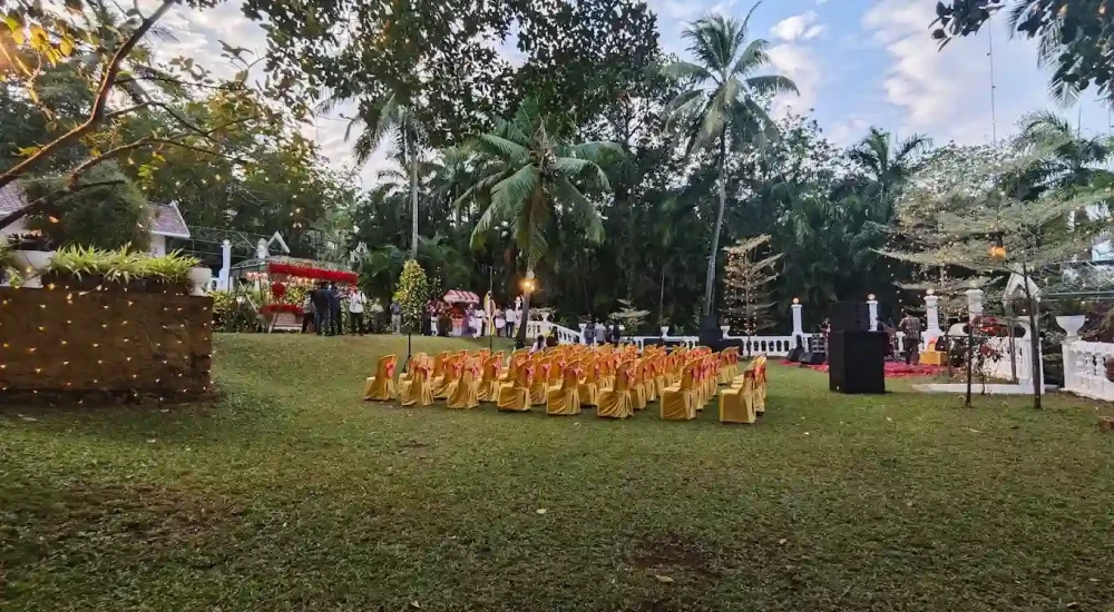 EdenValley Lake View Resort in Poomala, Thekkumkara outdoor for destination wedding