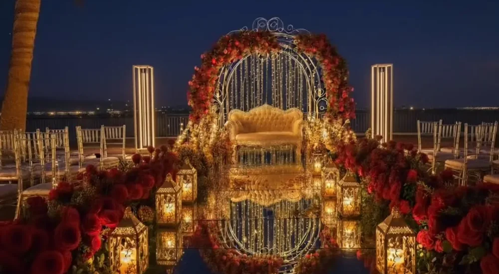 Parudeesa Kumbalangi in Kochi outdoor wedding