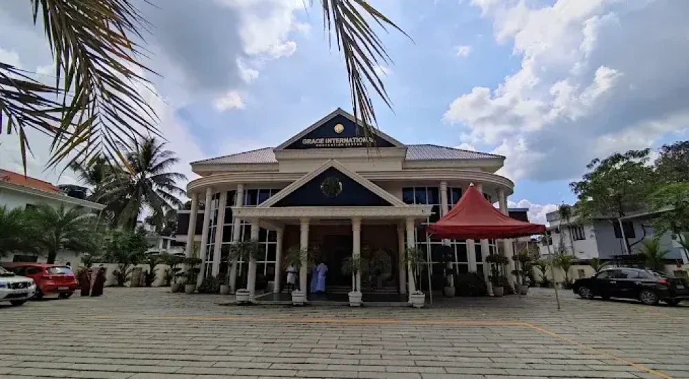 Grace international convention center in Kaipamangalam, Thrissur for wedding