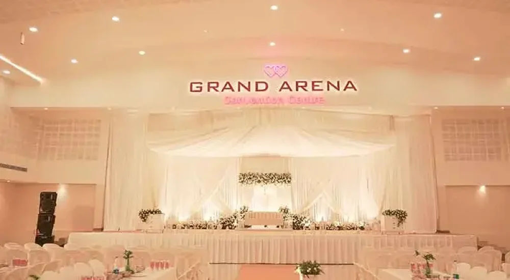 Grand Arena Convention Centre Ettumanoor Kottayam indoor for wedding