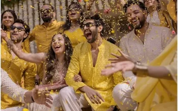 Haldi, mehandi, and sangeet photography