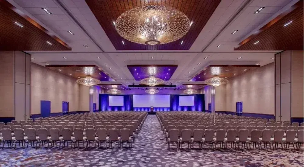 Premium Ruby VIP lounge at Hyatt Regency Thrissur featuring elegant seating and upscale interior design for close-knit events.