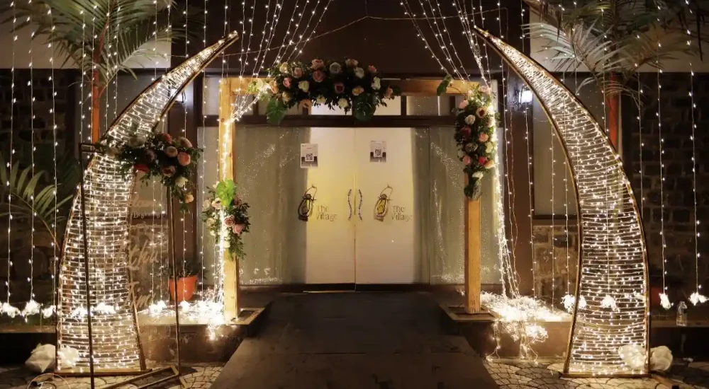 The Village in Angadikadavu Rd, Mangattukara, Angamaly outdoor for wedding