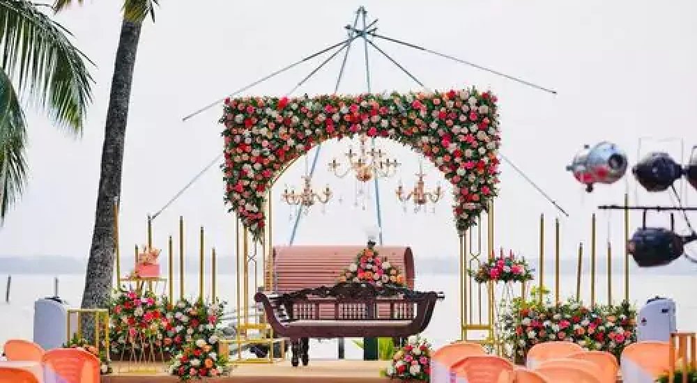 Kallanchery Retreat in Kumbalangi, Kochi for wedding