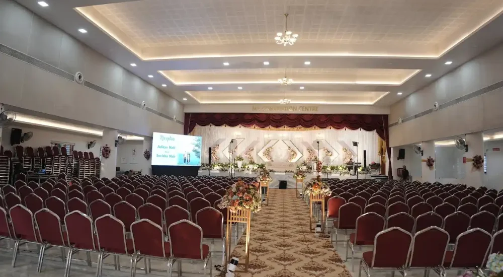 M S Convention Center in Paruthipulli, Palakkad indoor for wedding