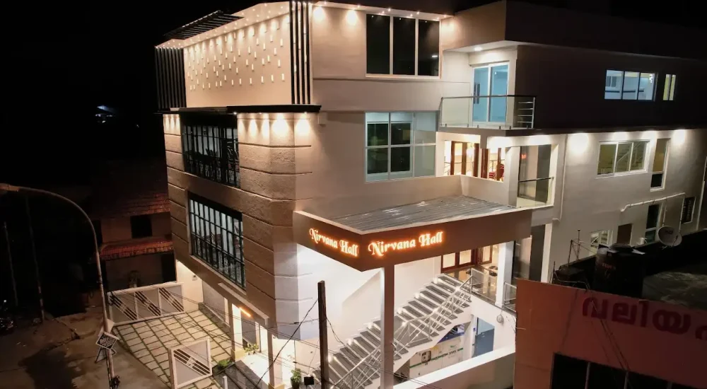Nirvana Hall in Melamuri, Palakkad for wedding